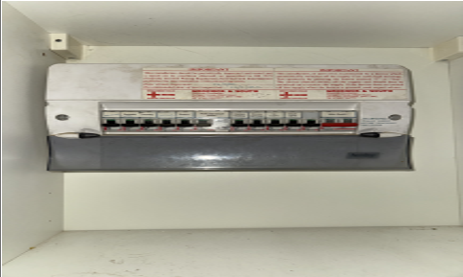 Another example of an outdated plastic fuse box commonly found in older East Riding properties.