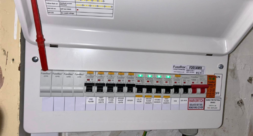 Fuseboard electrician Cherry Burton