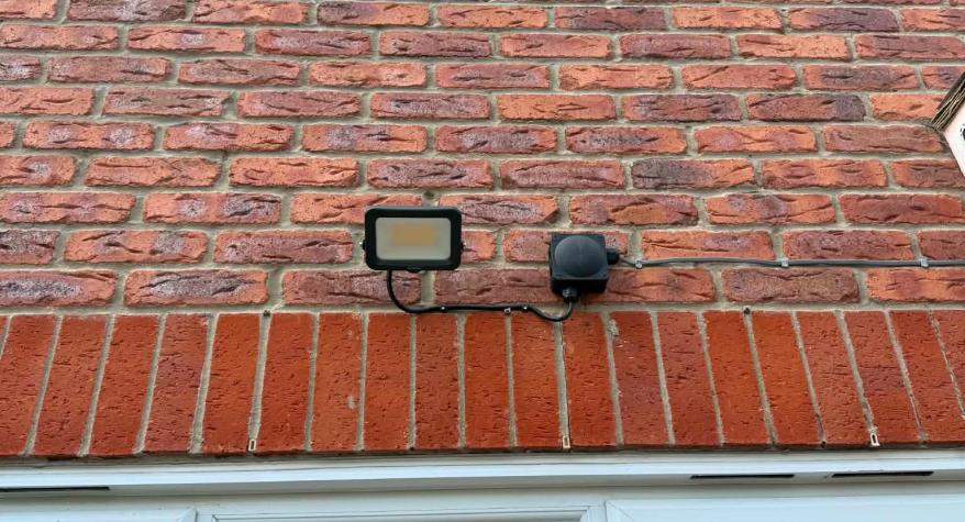 Garden security lighting Electrician in Beverley