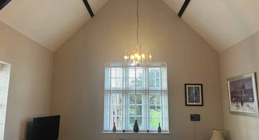 Light fitting installed by A S Electrical in Beverly 