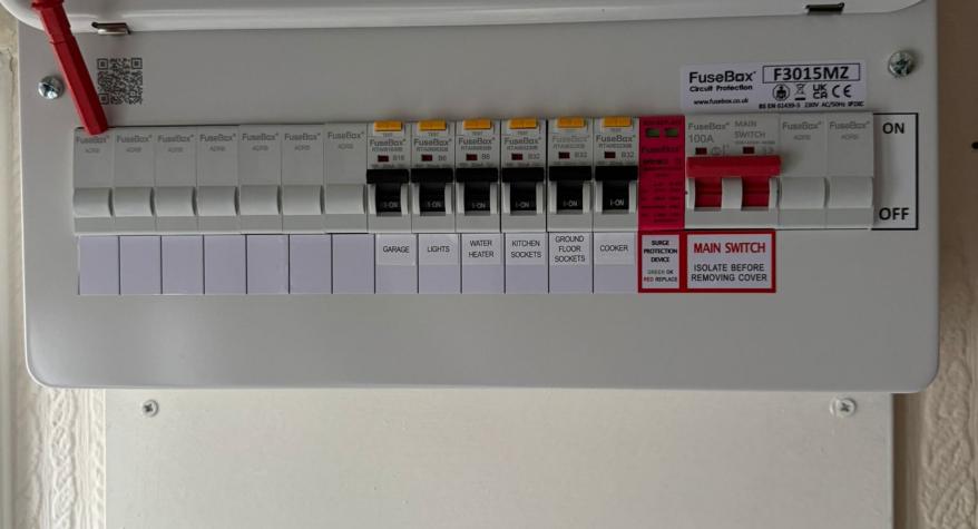 Fuse box upgrade in Hull