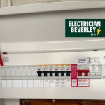 Who can change a fuseboard?